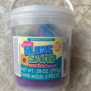 New Slime Sand Bucket with Molds